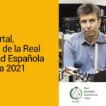 Pablo Artal, Medalla de la Real Sociedad Española de Física 2021