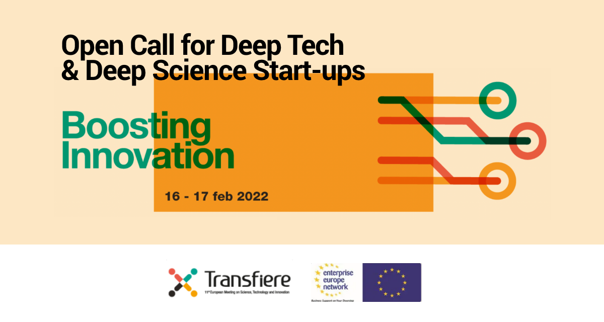 Foro Transfiere – Open Call for Deep Tech & Deep Science Start-ups