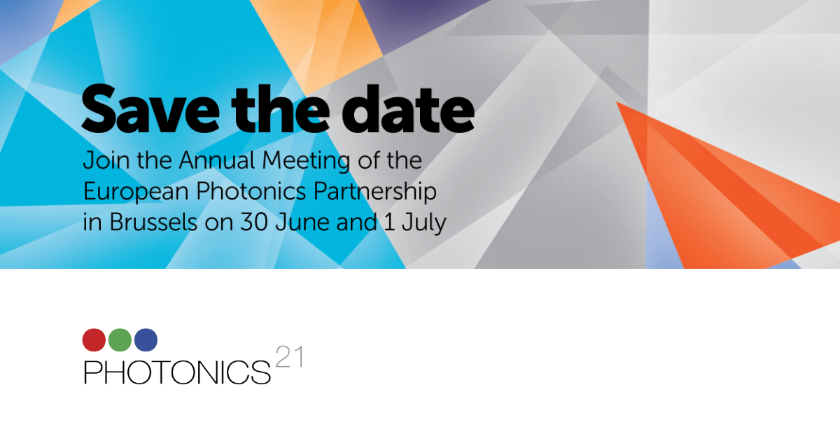 Photonics Partnership Annual Meeting 2022, save the date!