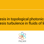 PhLAM ofrece dos plazas PhD en fotónica topológica y turbulencia en fluidos de luz