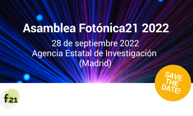 La Asamblea Fotónica21 vuelve a celebrarse, ¡resérvate el 28 de septiembre!