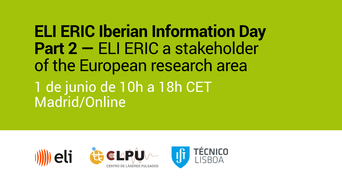 ELI-ERIC Iberian Information Day