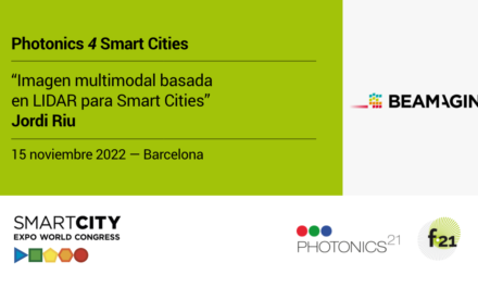 Jordi Riu de la empresa Beamagine en el “Photonics 4 Smart Cities”