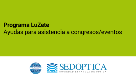 Programa LuZete, ayudas para asistencia a congresos/eventos