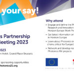 Ya puedes registrarte en la Photonics21 Partnership Annual Meeting