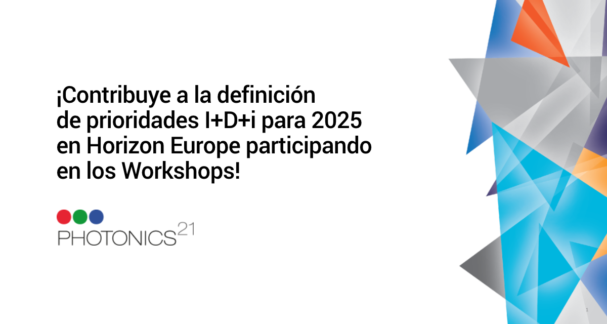 ¡Participa en la identificación de prioridades I+D+i para el Work Programme 2025 de Horizon Europe!