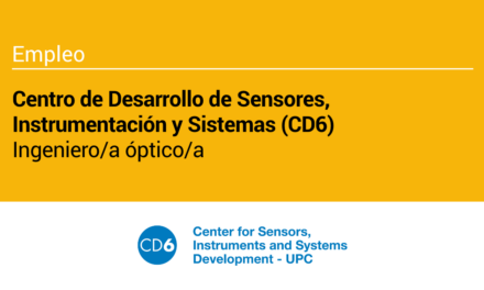 El CD6 ofrece un contrato de Ingeniero/a Óptico/a