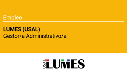 LUMES precisa Gestor/a Administrativo/a en la Universidad de Salamanca