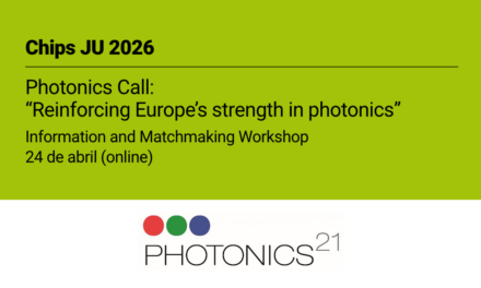 Photonics21 convoca una sesión estratégica para la nueva línea de ayudas Chips JU en fotónica