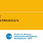 El CD6 de la UPC precisa un perfil técnico mecánico para el desarrollo de prototipos